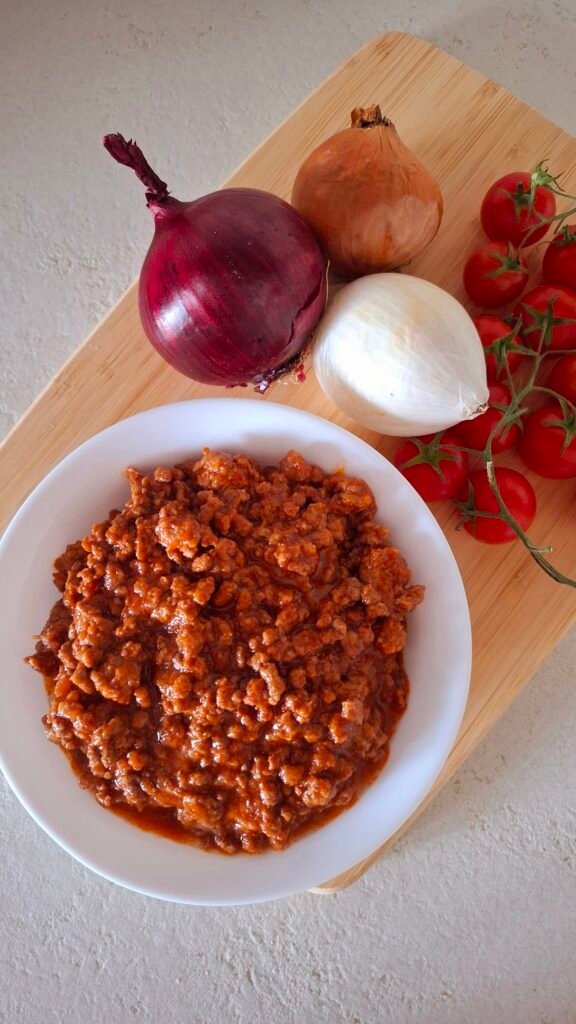 Ragù pronto manzo e salsiccia per lasagne e tagliatelle e burritos