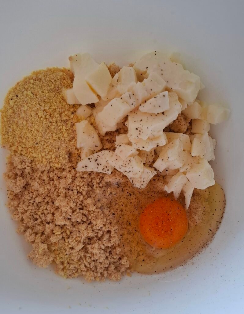 Sale e pepe polpette cappone