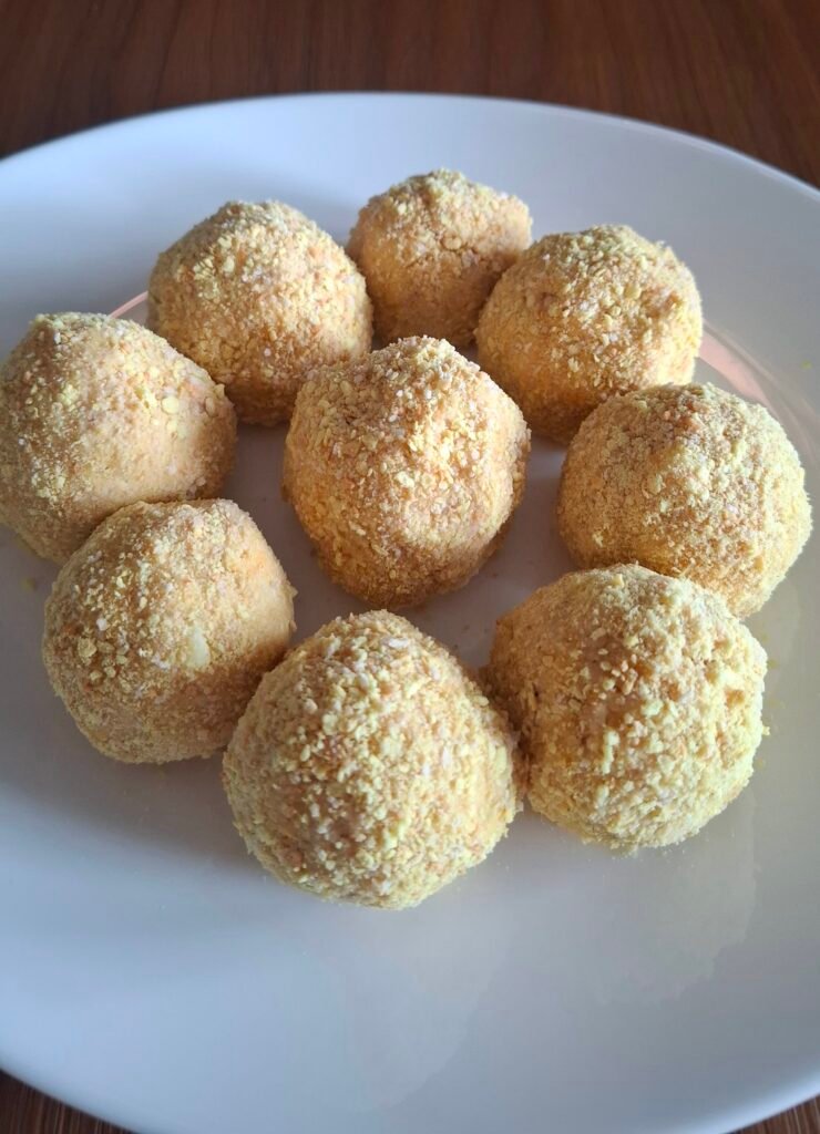 Polpette cappone prima della cottura