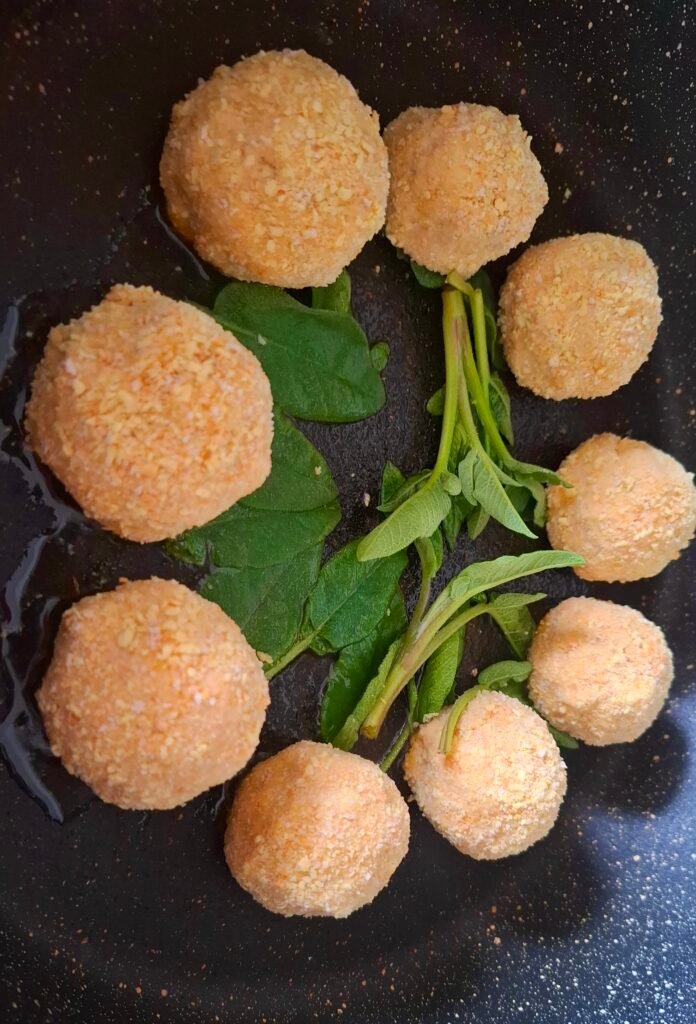 Polpette cappone olio salvia