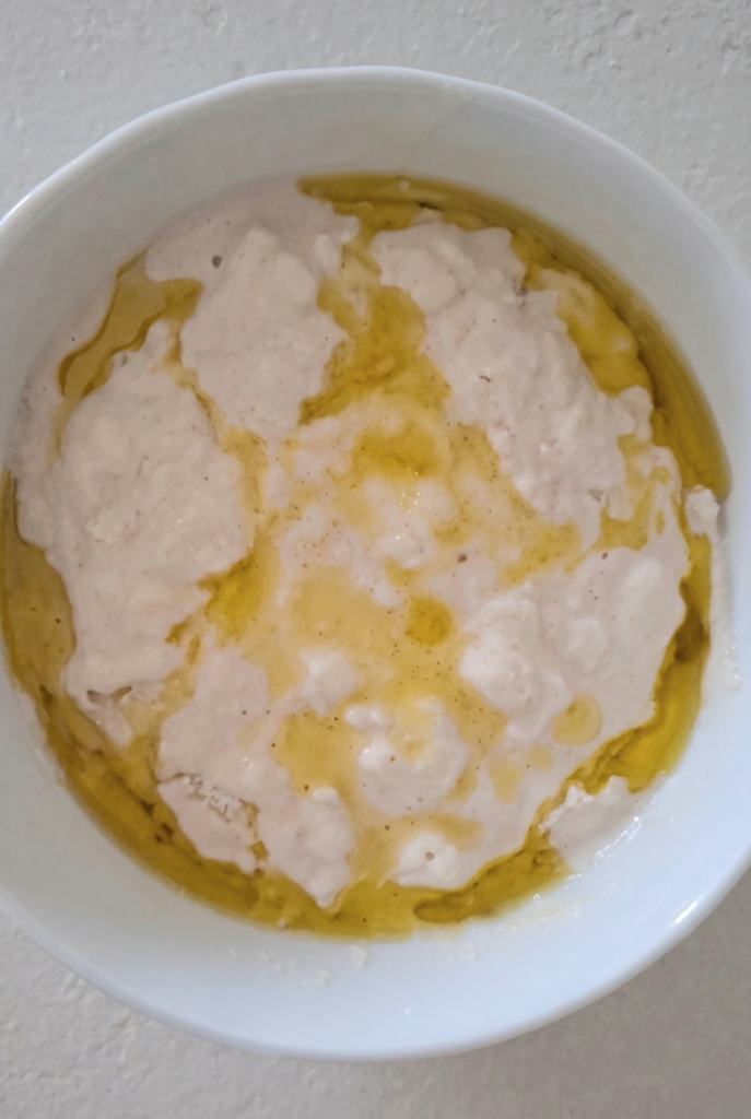 Olio impasto pizza bonci