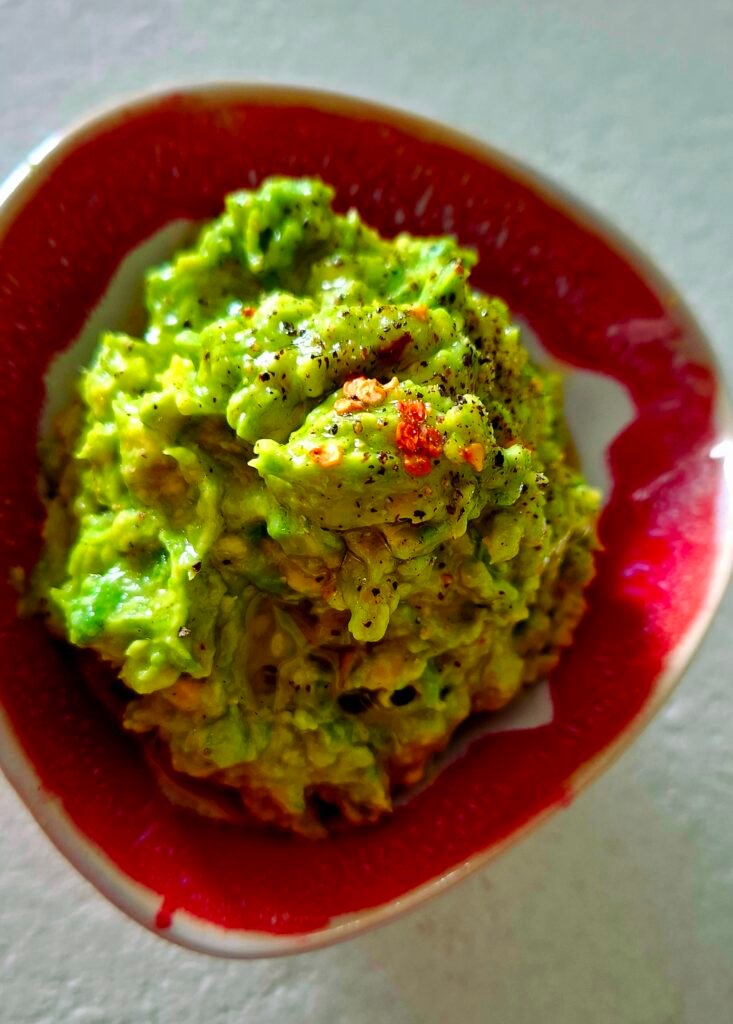 Guacamole per tacos in ciotolina