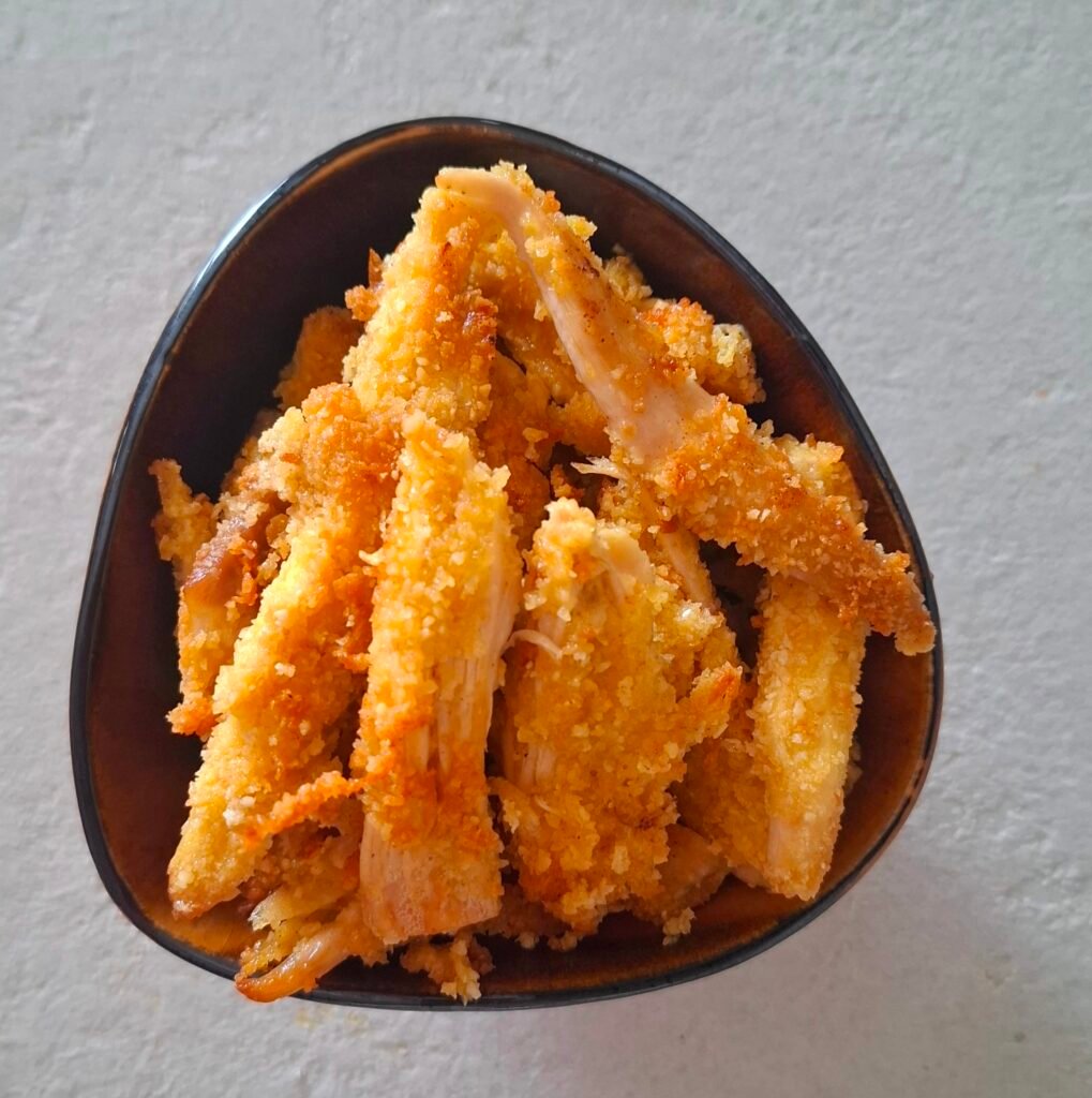 Pollo impanato per tacos