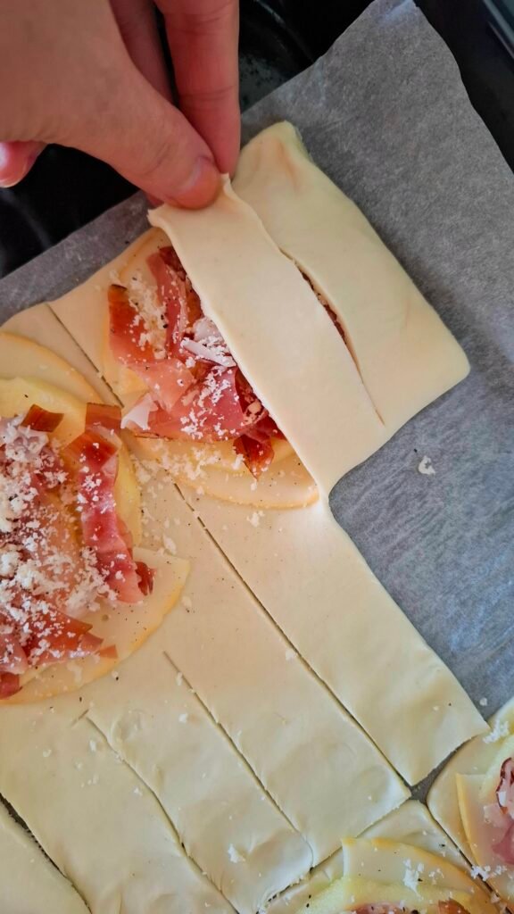 Come piegare i fagottini