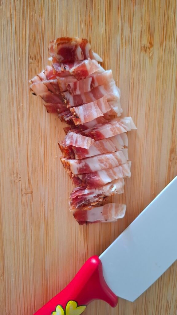 Pancetta listarelle