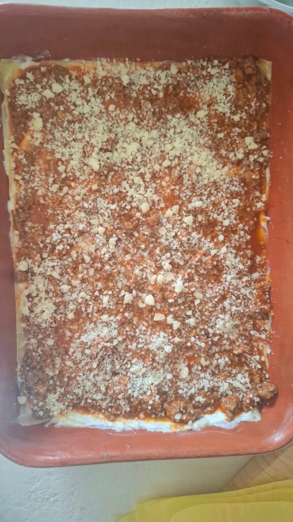 Parmigiano su lassgne