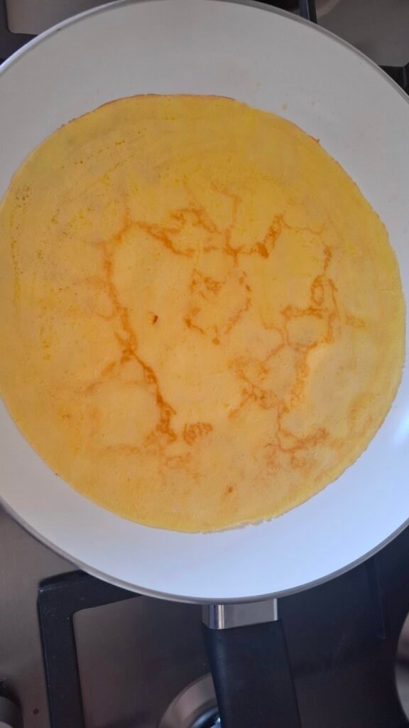 Crepes in padella antiaderente 