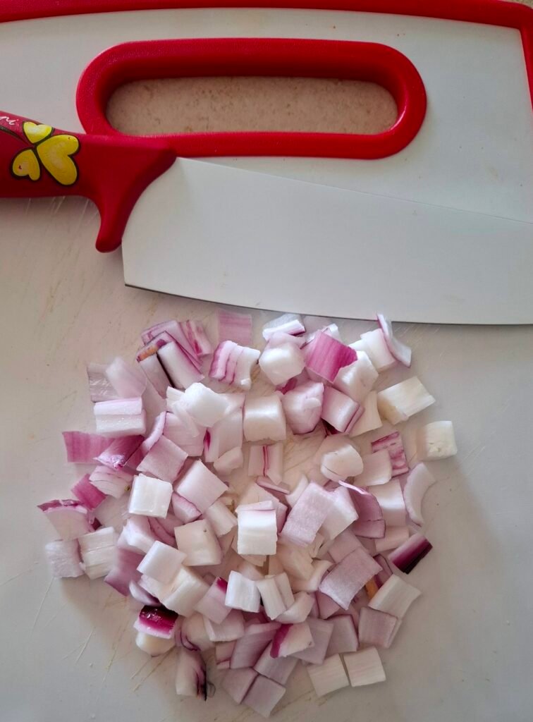 Cipolla a cubetti