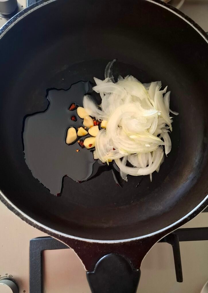 Soffritto per zuppa di pesce