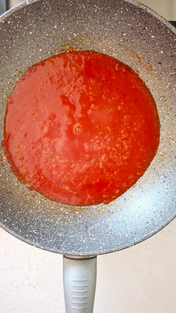Sugo aglione mescolato