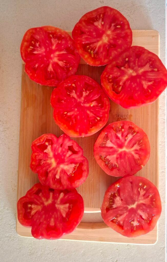 Pomodori tagliati a metà