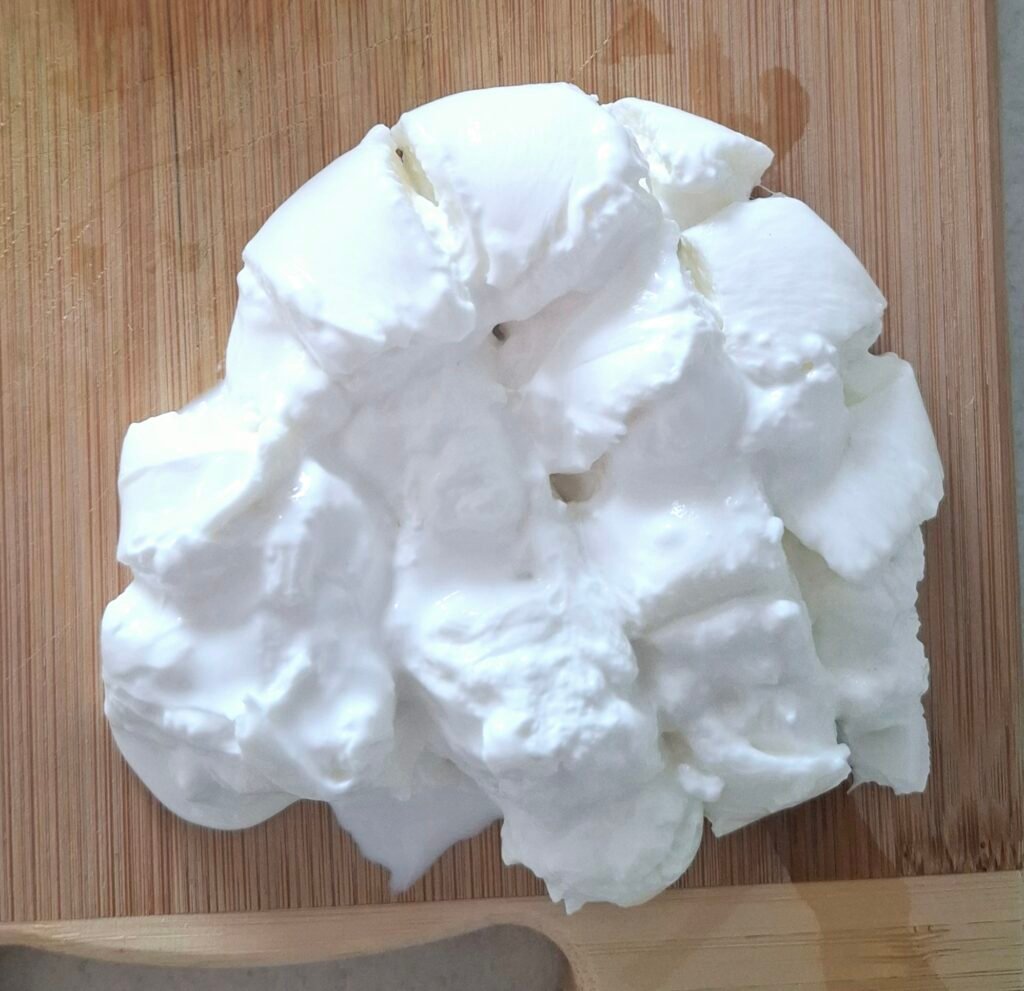 Burrata a cubotti