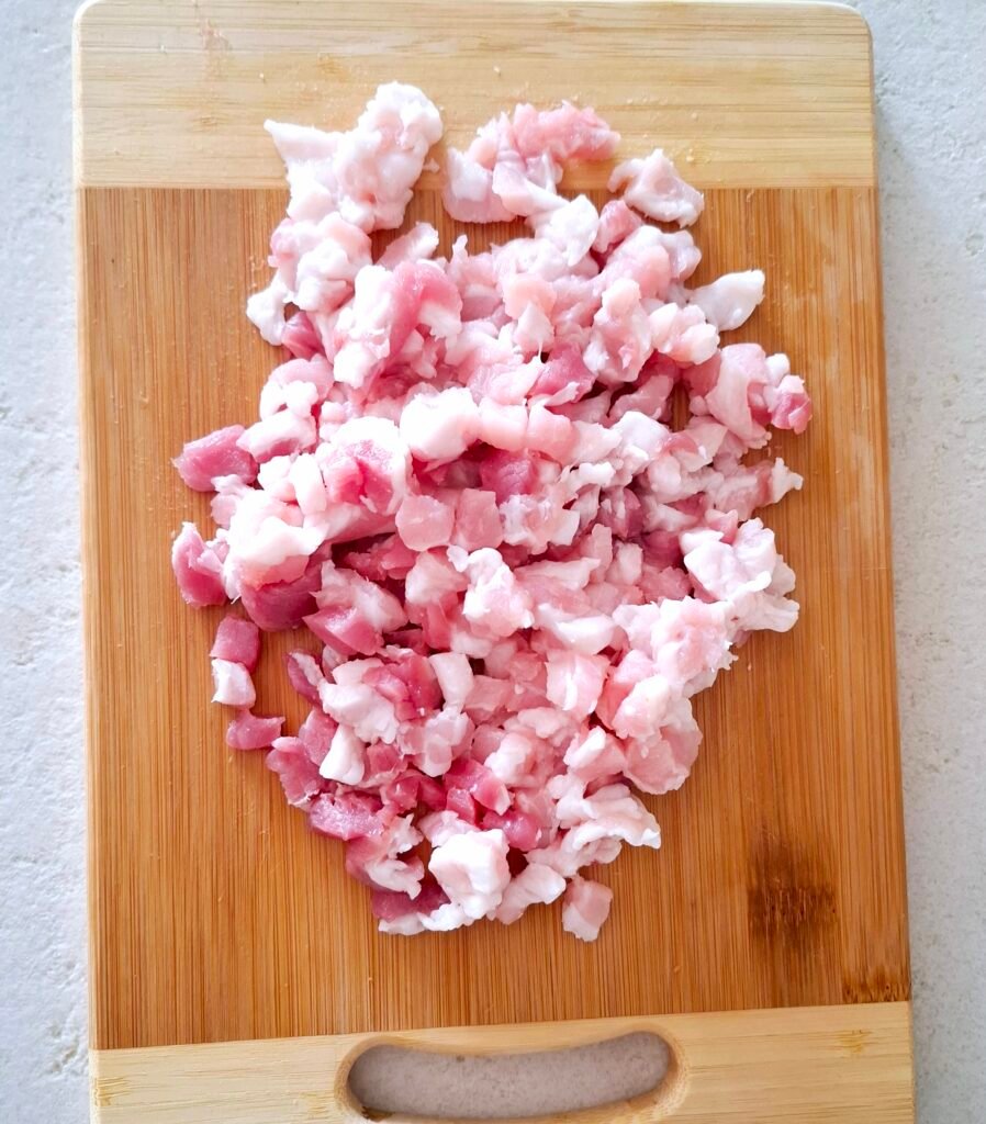 Pancetta a dadini
