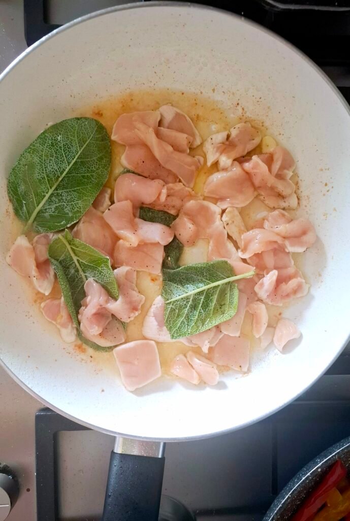 Pollo in padella 