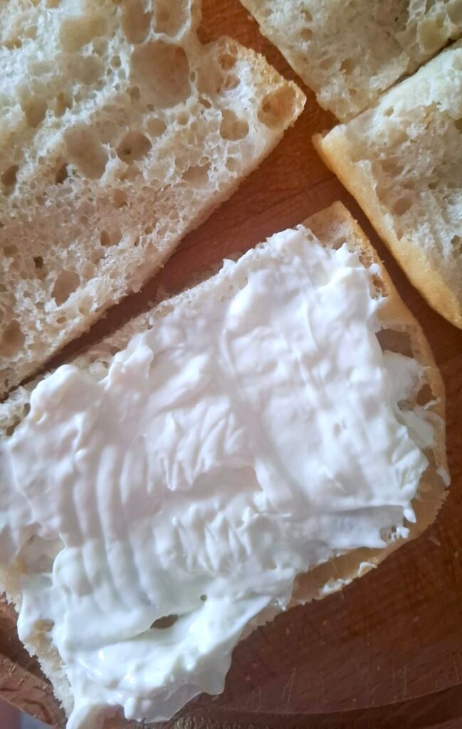 Focaccia con stracchino