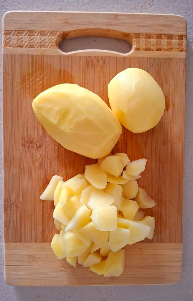 Patate a pezzettini